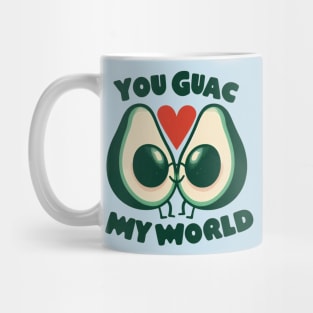 You Guac My World Retro Funny Mug